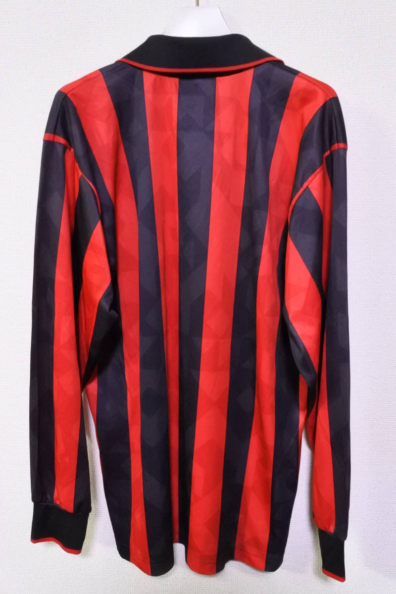 90's ACミラン lotto ロット 長袖 ユニフォーム size M-L ホーム 1993