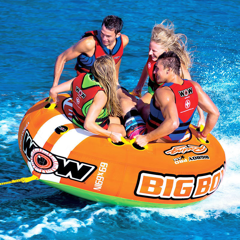 定番，大人気 ワオ WOW ウォータートーイ トーイングチューブ セール ビッグボーイ レーシング 4人乗り W15-1130 水上バイク ジェット(アクセサリー)｜売買されたオークション情報、yahooの商品情報をアーカ アクセサリー