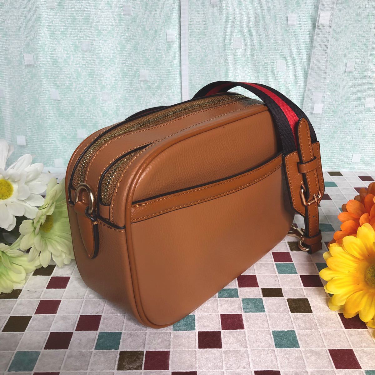 コーチ ショルダーバッグ ブラウン 馬車 新品 COACH コーチ ショルダー 