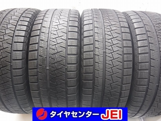 235-55R17 8.5-8分山 ピレリ アイスアシンメトリコ 2016年製 中古スタッドレスタイヤ【4本】送料無料(S17-5333）