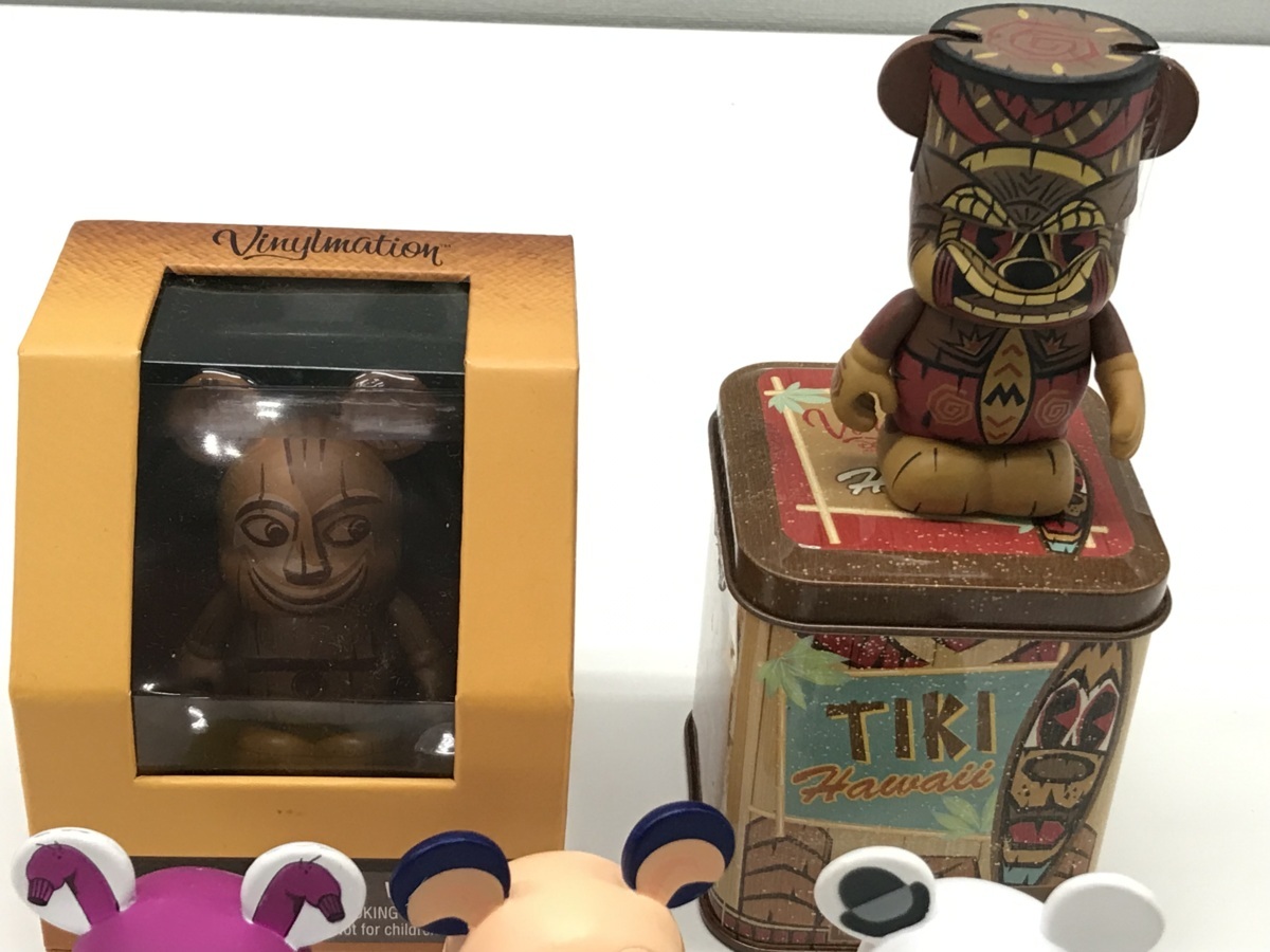 ディズニー バイナルメーション フィギュア 5点 TIKI HAWAII アウラニ 