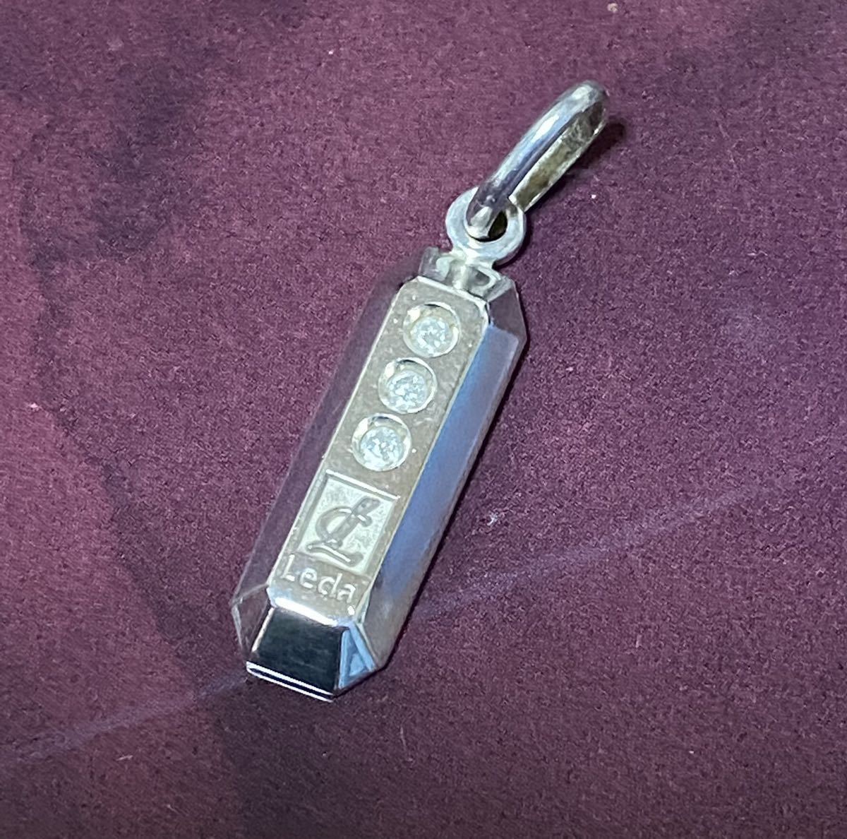 レダシルマ シルバー Leda Silma ペンダントトップ バータイプ