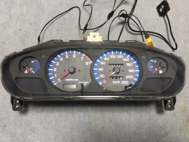 新品 ELメーター シルビア S14 前期 黒 台湾製 ELパネル ブラック