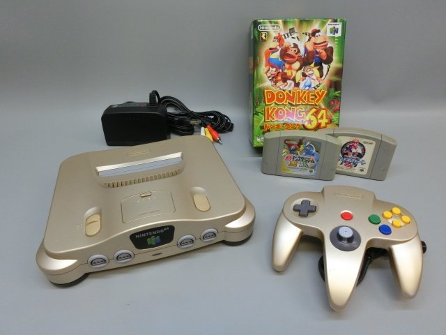 動作確認済】 NINTENDO 64 ニンテンドー64 本体 NUS-001 トイザらス