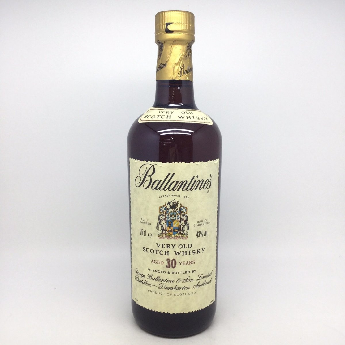 未開栓 バランタイン 30年 ベリーオールド 箱付 750ml 43％ RM-15-3