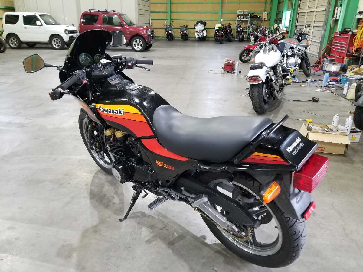 格安 GPZ550 ニンジャ550 ZX550A 逆車 車検R7年6月 61287mil(401cc