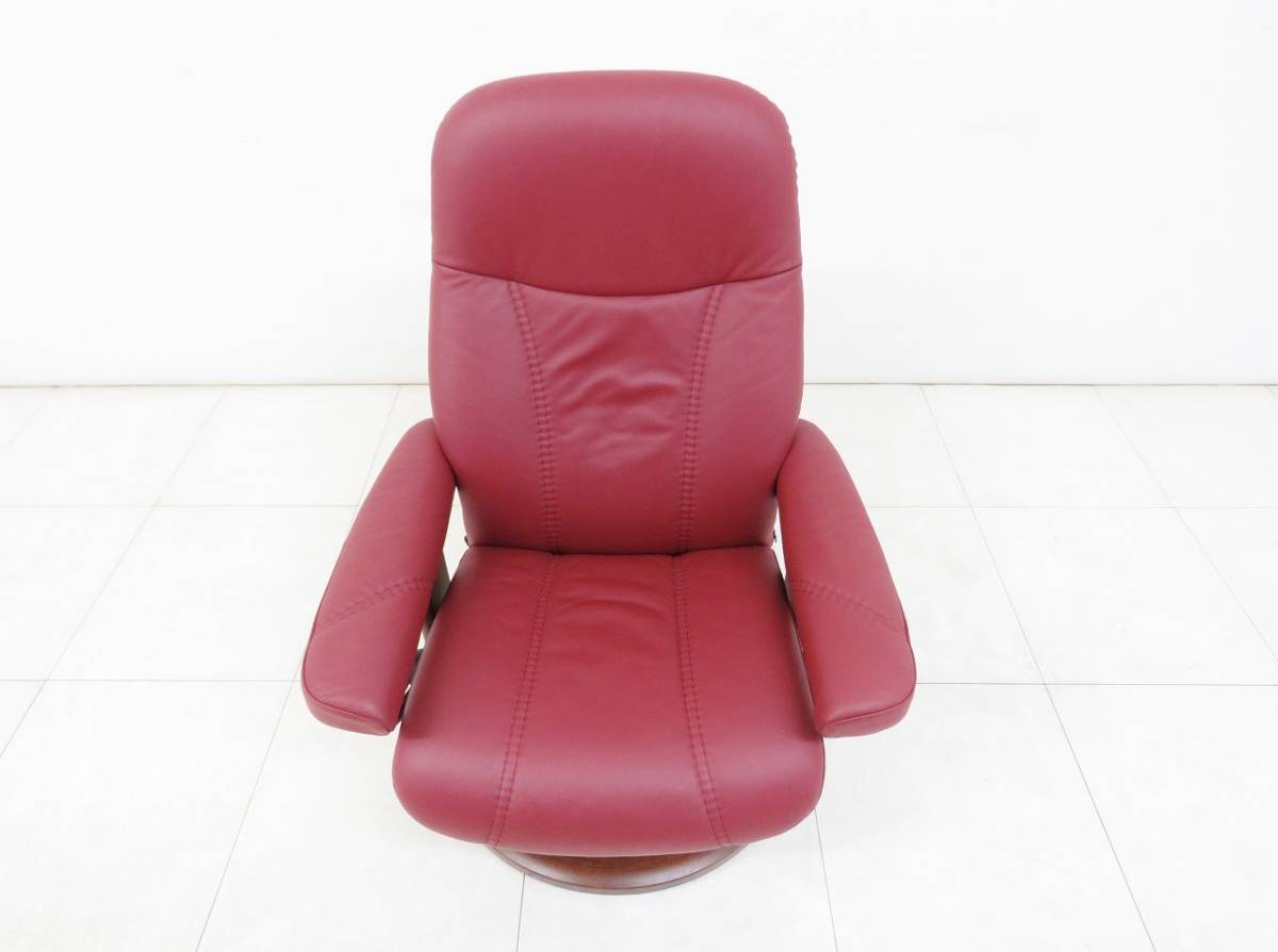 極美品　EKORNES リクライニングチェア 赤 極美品 EKORNES リクライニングチェア 赤 カテゴリー 【公式通販】