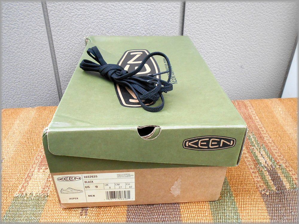 ☆KEEN キーン 未使用 JASPER ジャスパー size US 9 27cm ブラック 黒 