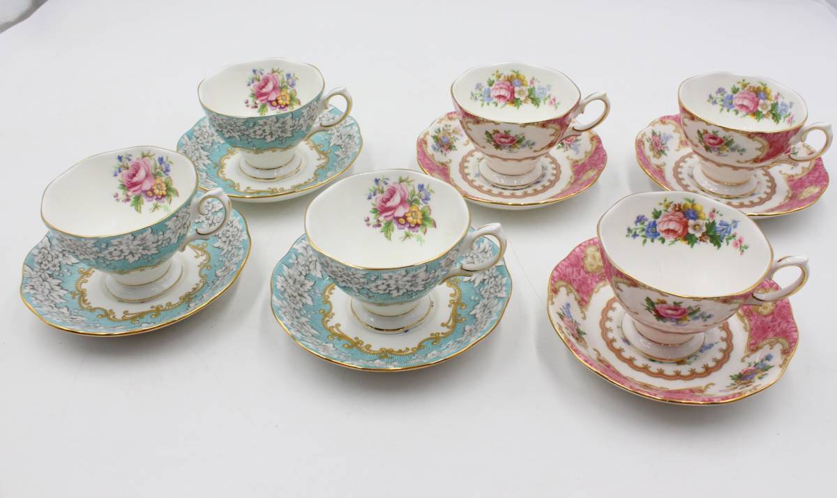 ト静】 ☆ ROYAL ALBERT BONE CHINA ロイヤルアルバート レディー 