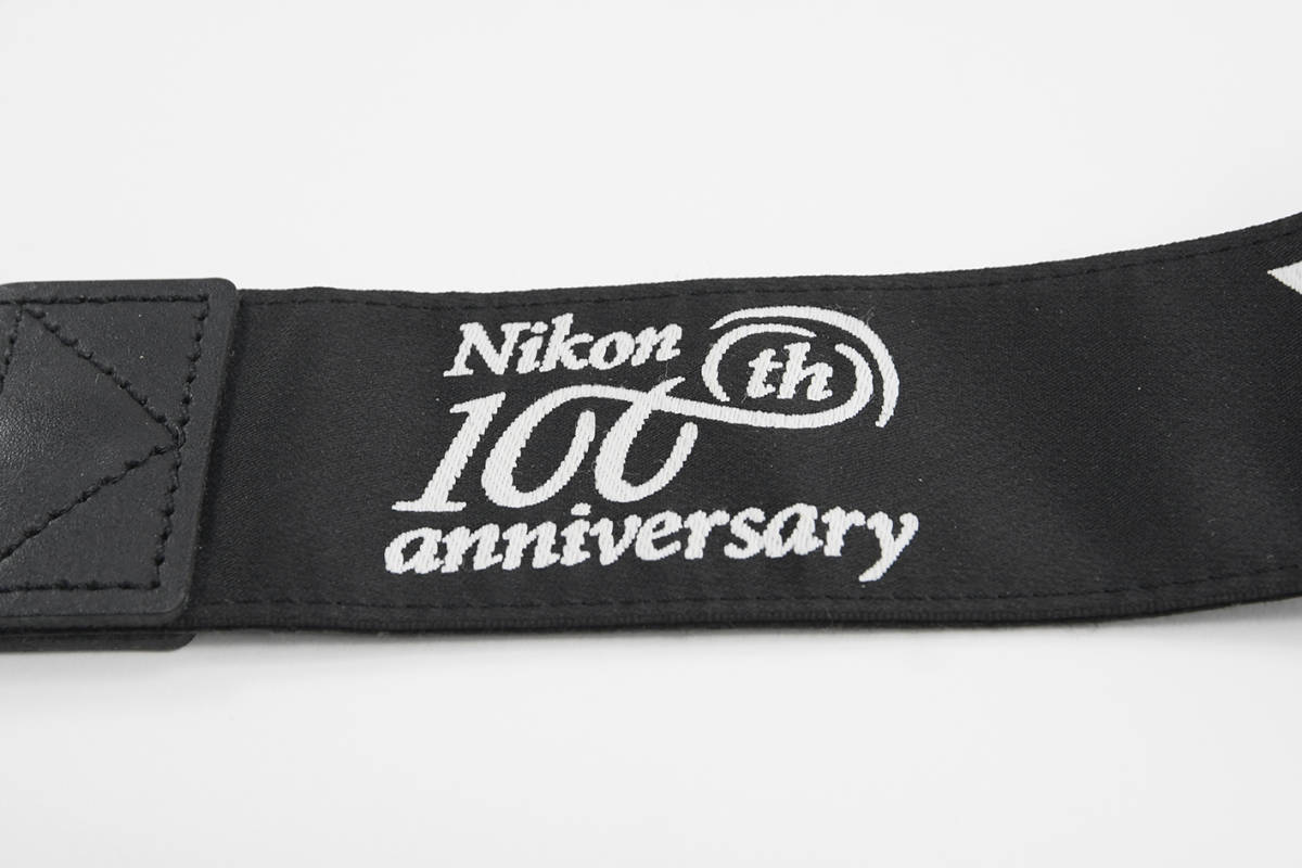 希少】Nikon 100周年記念限定アローストラップ美品 希少】Nikon 100