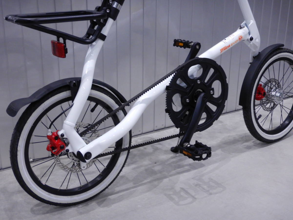 STRIDA EVO3 16 ホワイト 折りたたみ自転車 ストライダ 内装3段変速 16 