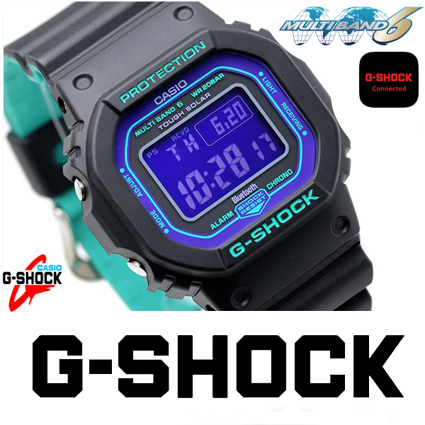 【大人気，豊富な】 1円 正規品 CASIOカシオG-SHOCK電波ソーラーBluetoothスマートフォンリンク200mダイバーズ四角スクエアフェイス腕時計パープル紫(コラボレーションモデル)｜売買されたオークション情報、yahooの G-SHOCK