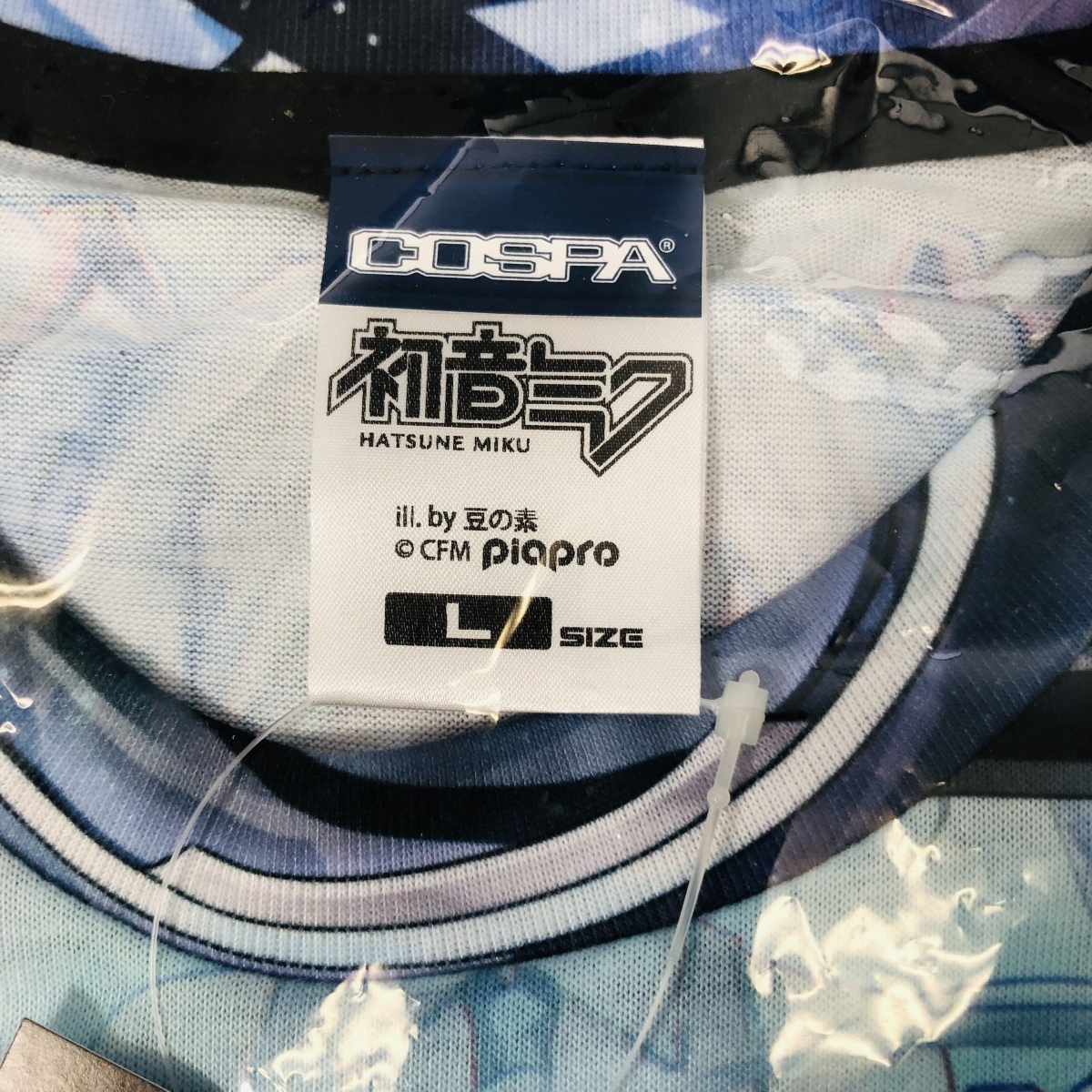 新品未開封 コスパ Circulator 両面フルグラフィック Tシャツ 初音ミク Lサイズ 定番， 本物保証