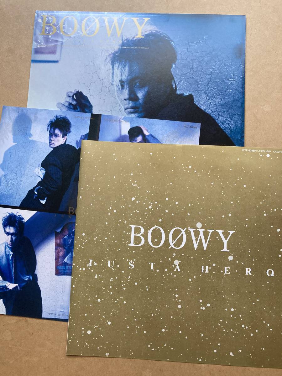 BOOWY / JUST A HERO WTP-90389 氷室京介 布袋寅泰(BOOWY)｜売買された
