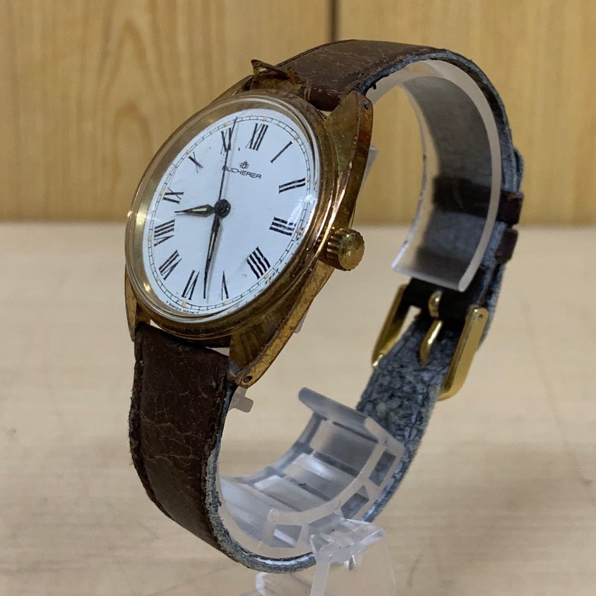 1円~【実働】BUCHERER ブッフェラー ANTIMAGNETIC メンズ 手巻き 