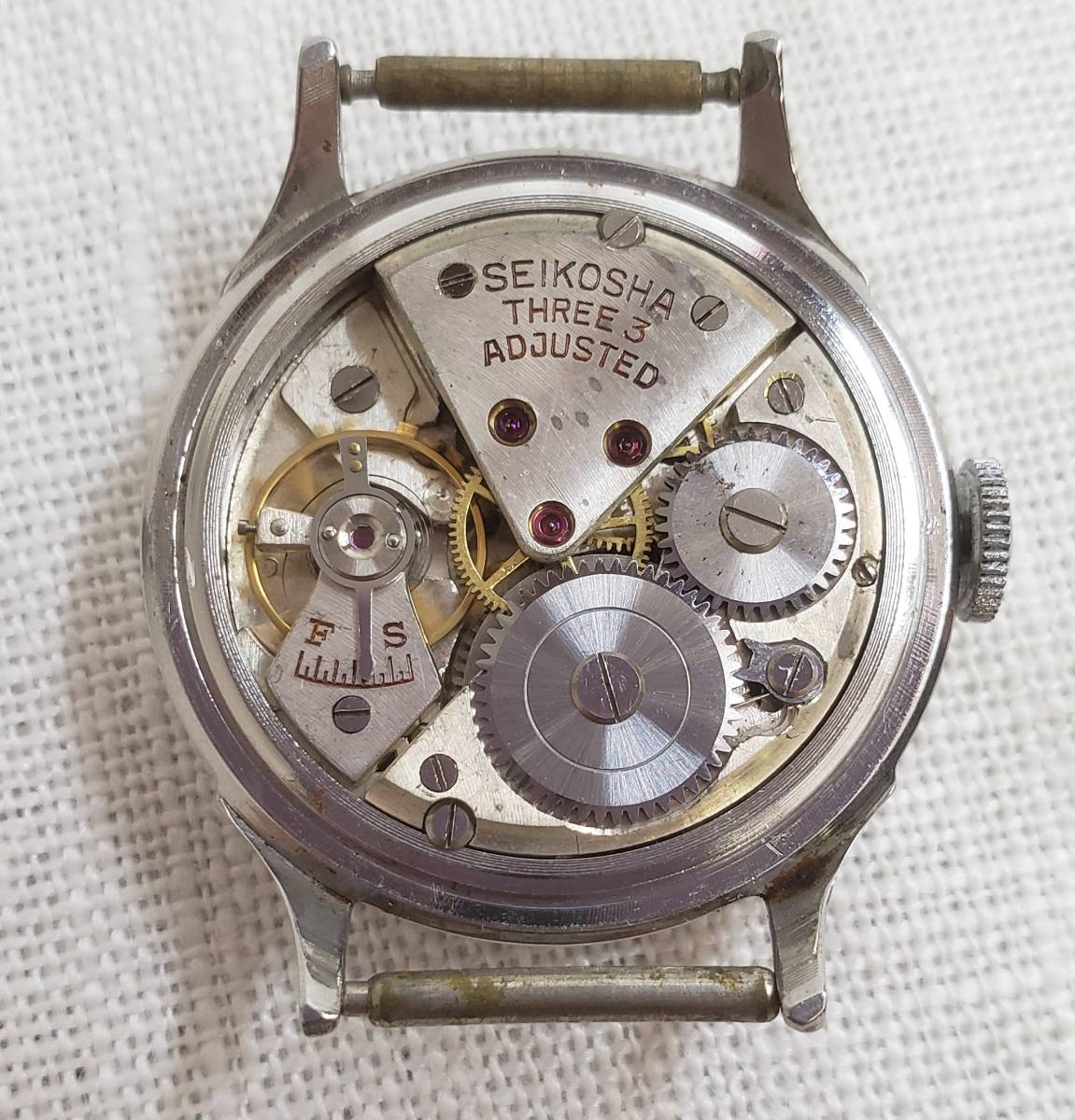 希少⁄50s SEIKO SUPER セイコー スーパー スクエア 手巻 - メルカリ