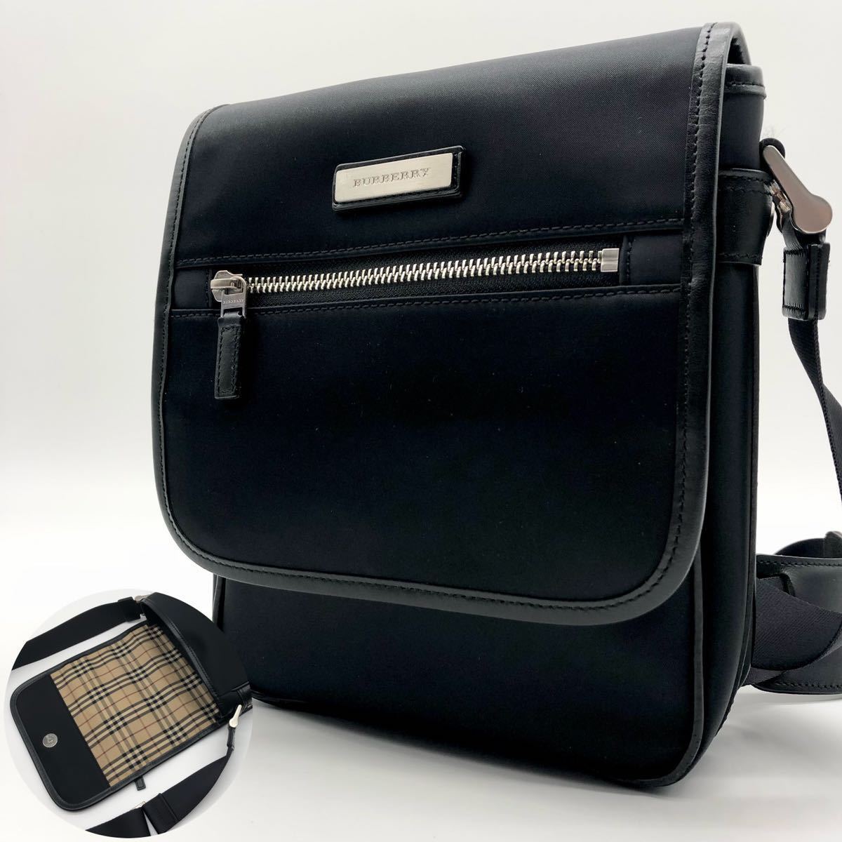 1円【極美品】BURBERRY バーバリー ショルダーバッグ ボディバッグ