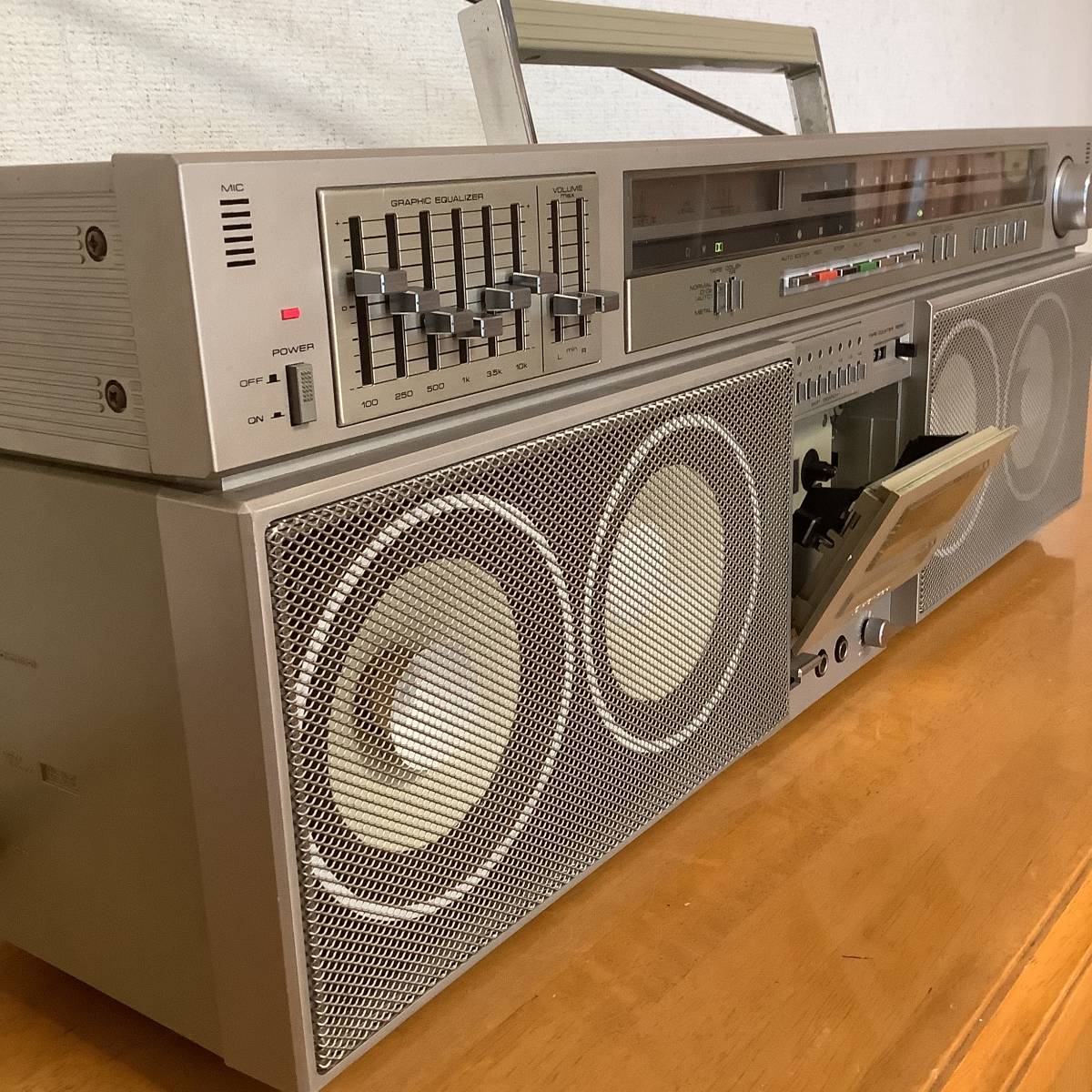 ☆昭和古典 Pioneer パイオニア ラジカセ SK-900 AM、FM、PHONO、LINE