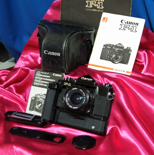 Canon F-1 New - FN付 ボディ アイレベル γN750-3U3B-ψ AEモーター