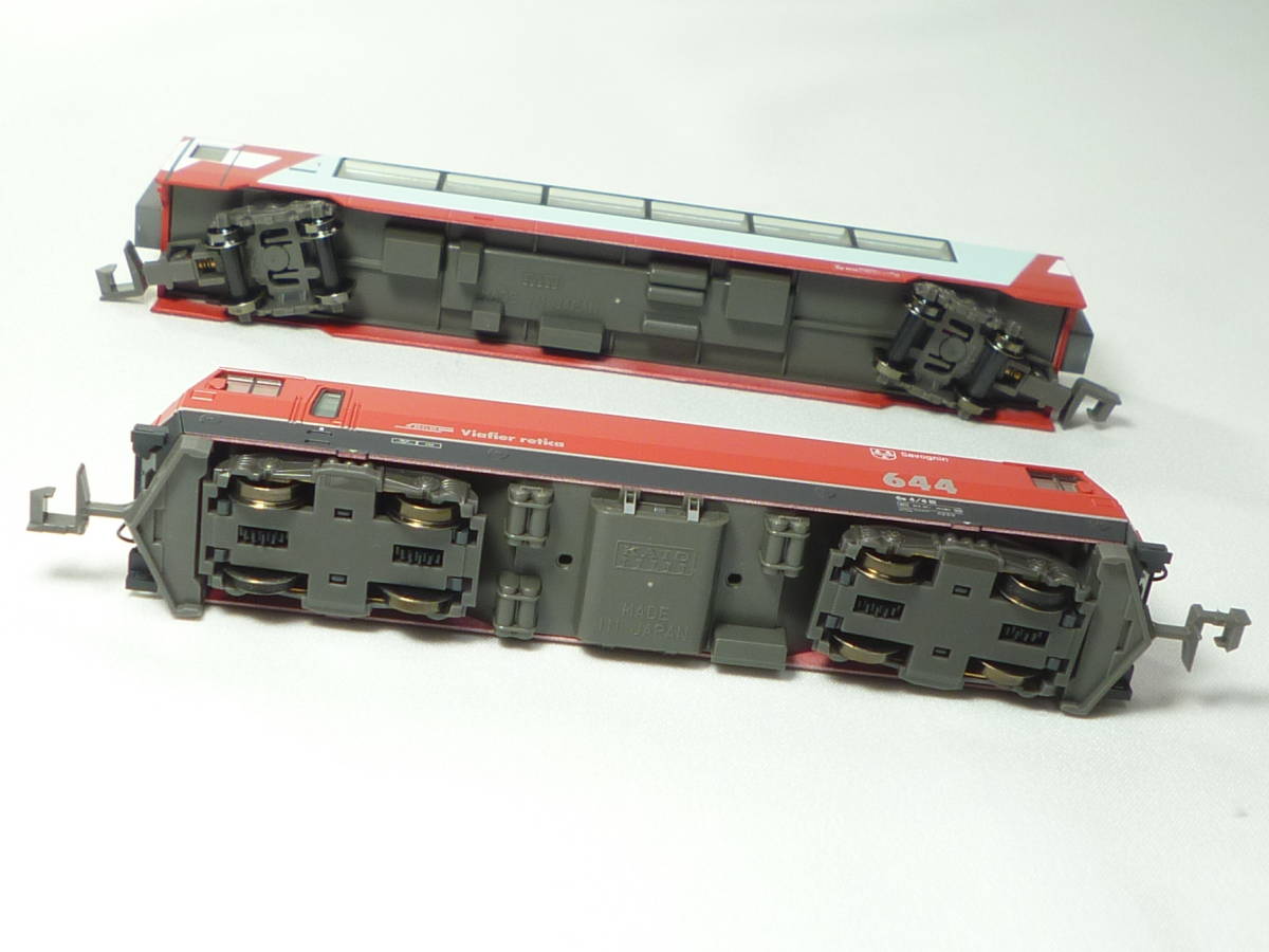 KATO 10-1145 アルプスの氷河特急 基本3両、パノラマバー 4輌組み