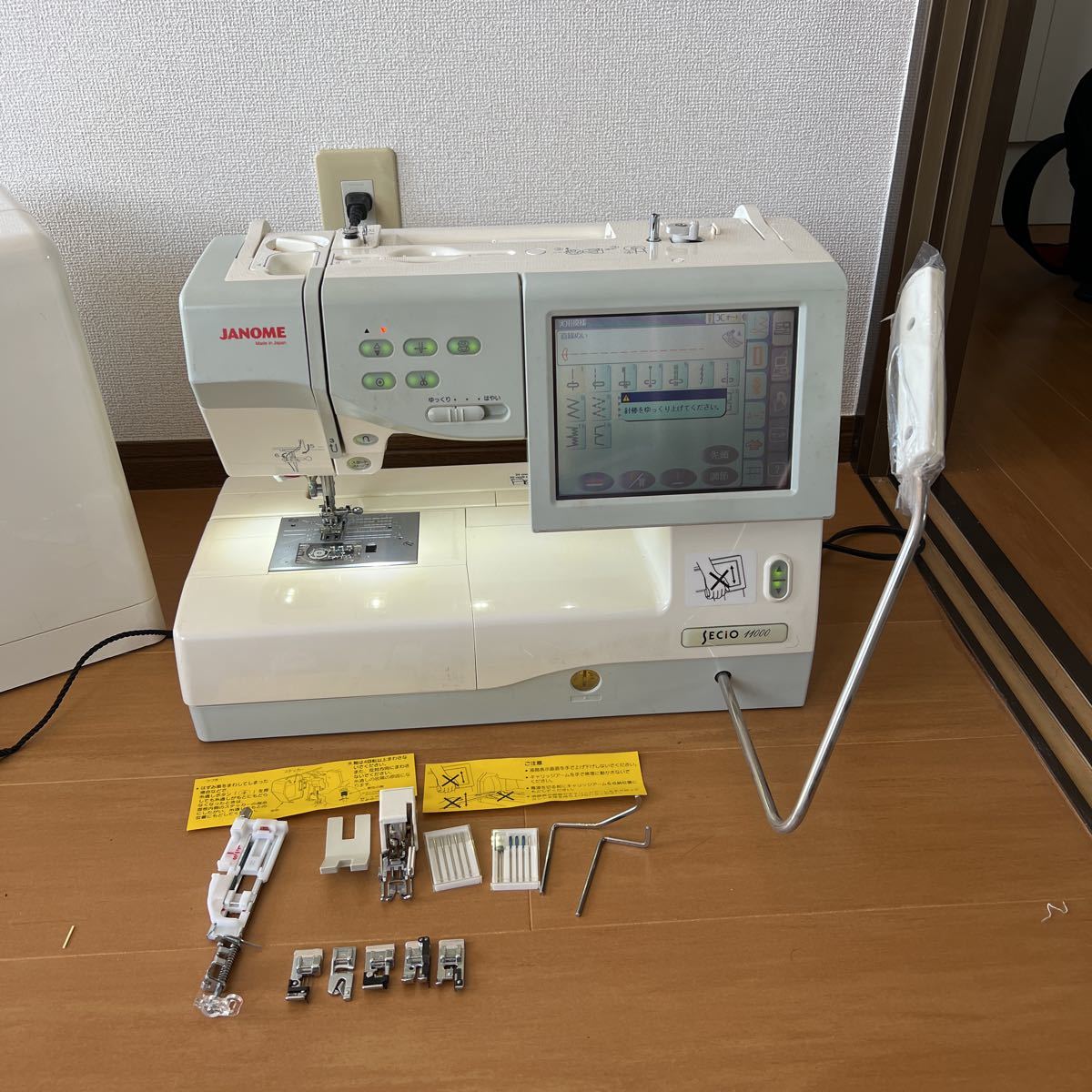 SECIO 0 コンピューターミシン MODEL 860型 ☆JANOME⁄ジャノメ ミシン 