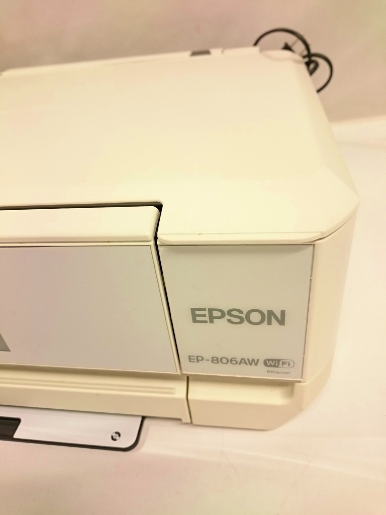 EPSON エプソン EP-806AW A4 インクジェットプリンター 複合機 動作