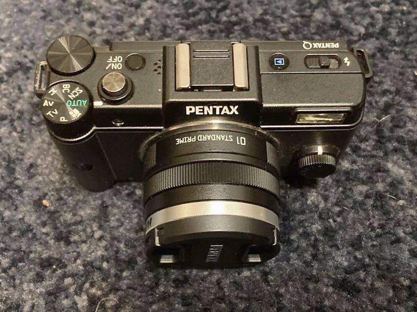 【美品】PENTAX Q 01 STANDARD PRIME レンズ付 レトロ 難あり PENTAX ペンタックス Q 01 STANDARD PRIME オーダーカラー