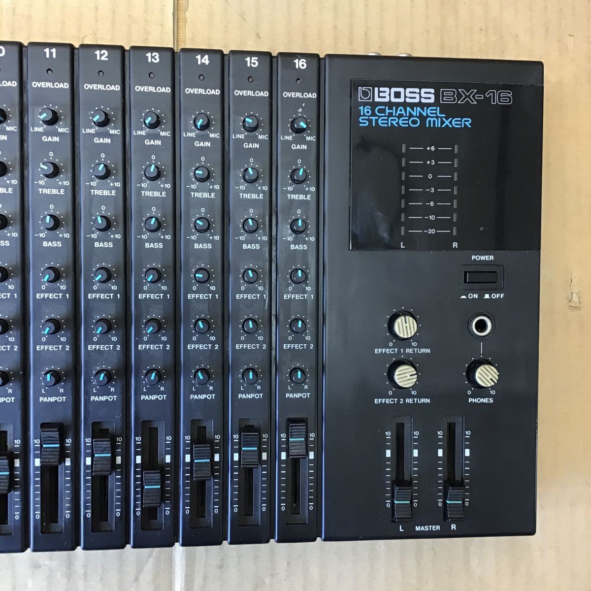 低価，大得価 ♪BOSS ボス BX-16 ステレオミキサー 現状品