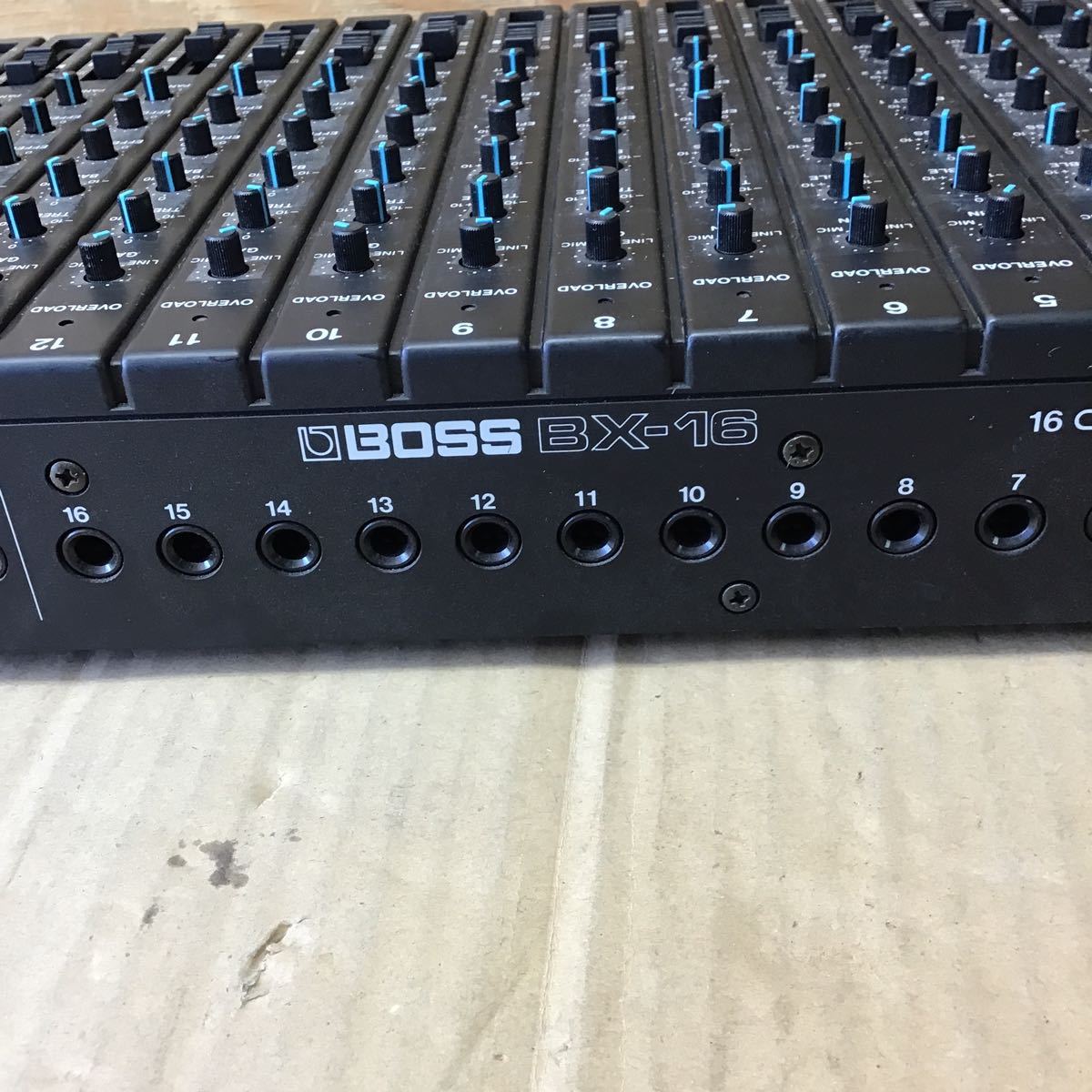 低価，大得価 ♪BOSS ボス BX-16 ステレオミキサー 現状品