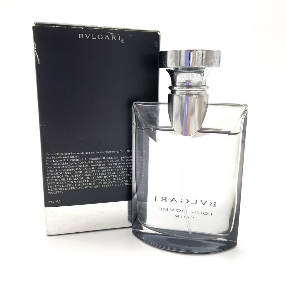ブルガリ プールオム BVLGARI ソワール 100ml オードトワレ 香水 公式