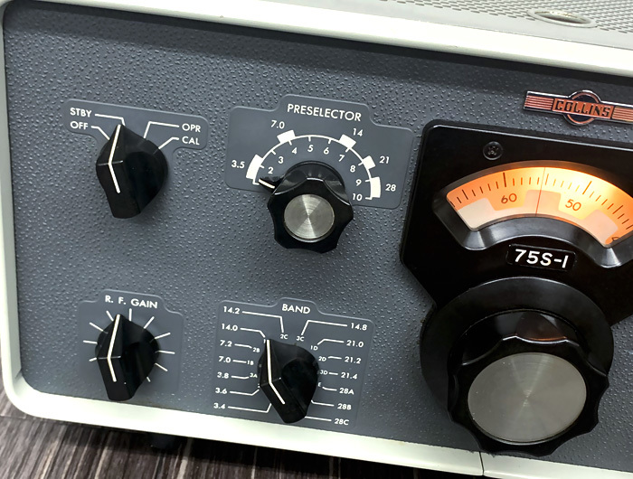 COLLINS コリンズ 75S-3B 受信機 ウィングマーク M カスタム エフ