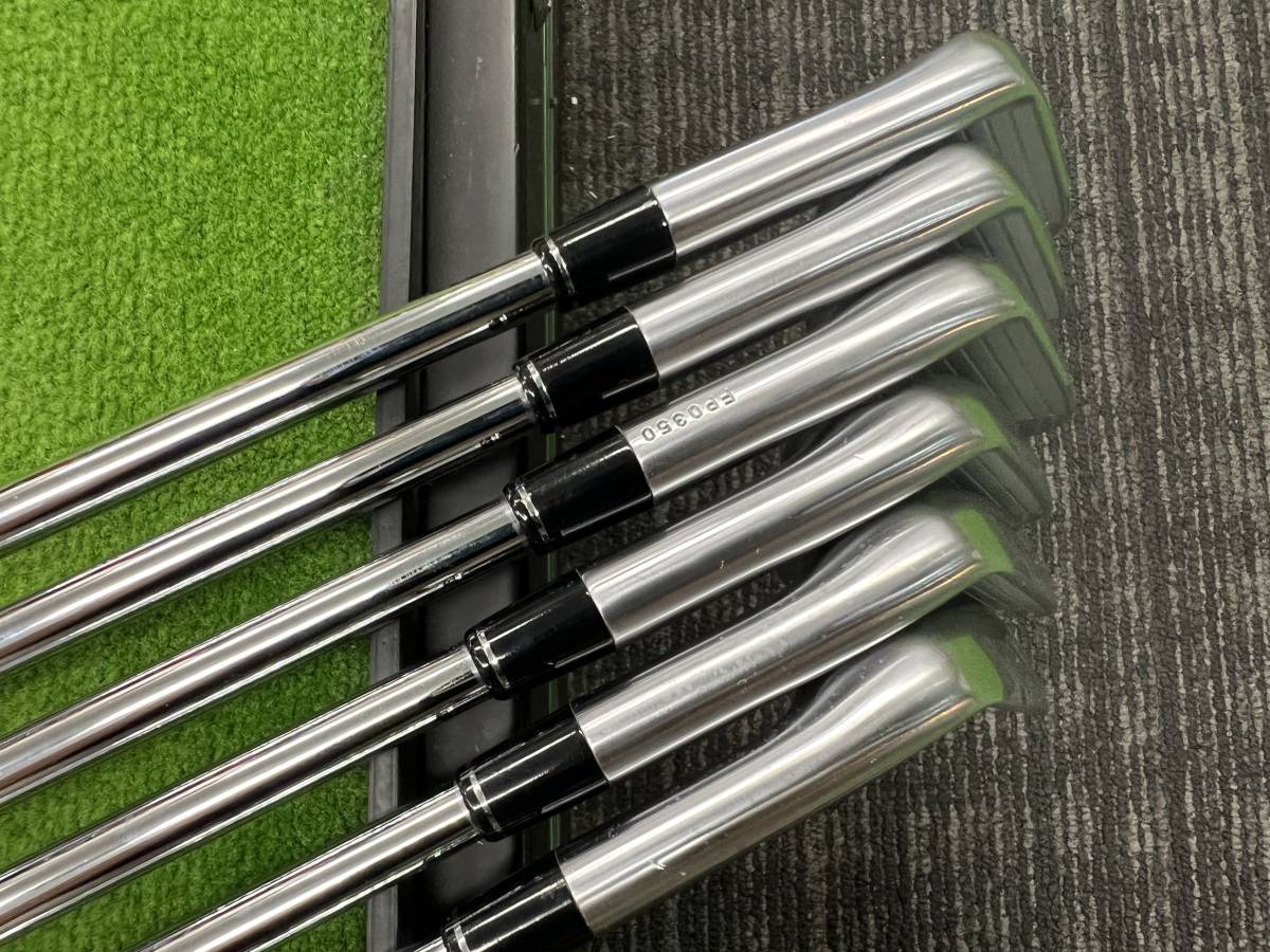 ☆美品1円スタート☆エポン EPON AF-306 軟鉄鍛造アイアン ＃5-Pw 6本 