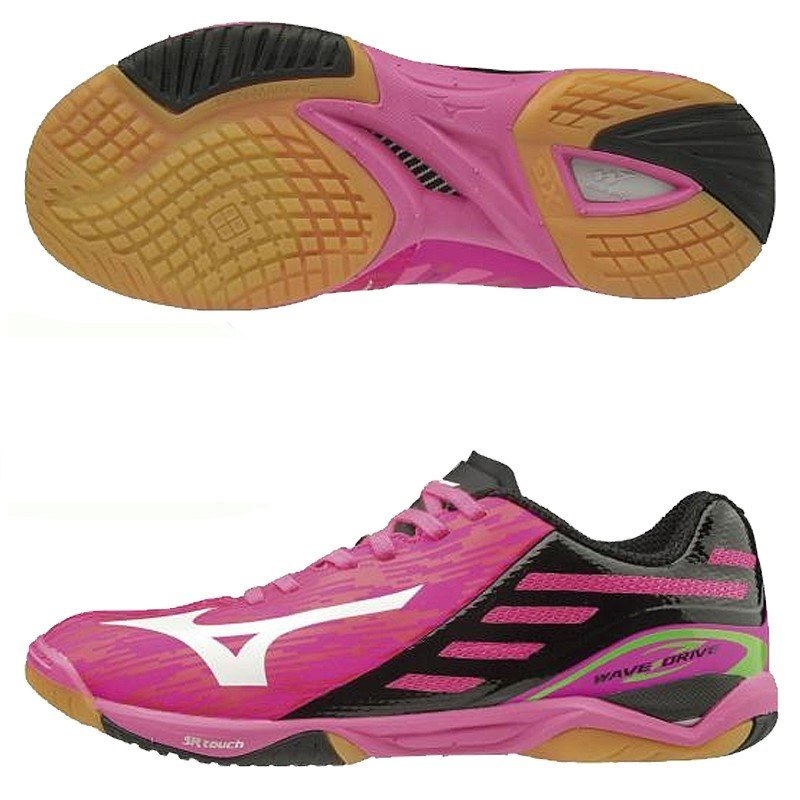 海外限定】 卓球 シューズ 新品 ウェーブドライブ9 26.0cm 羨ましい  