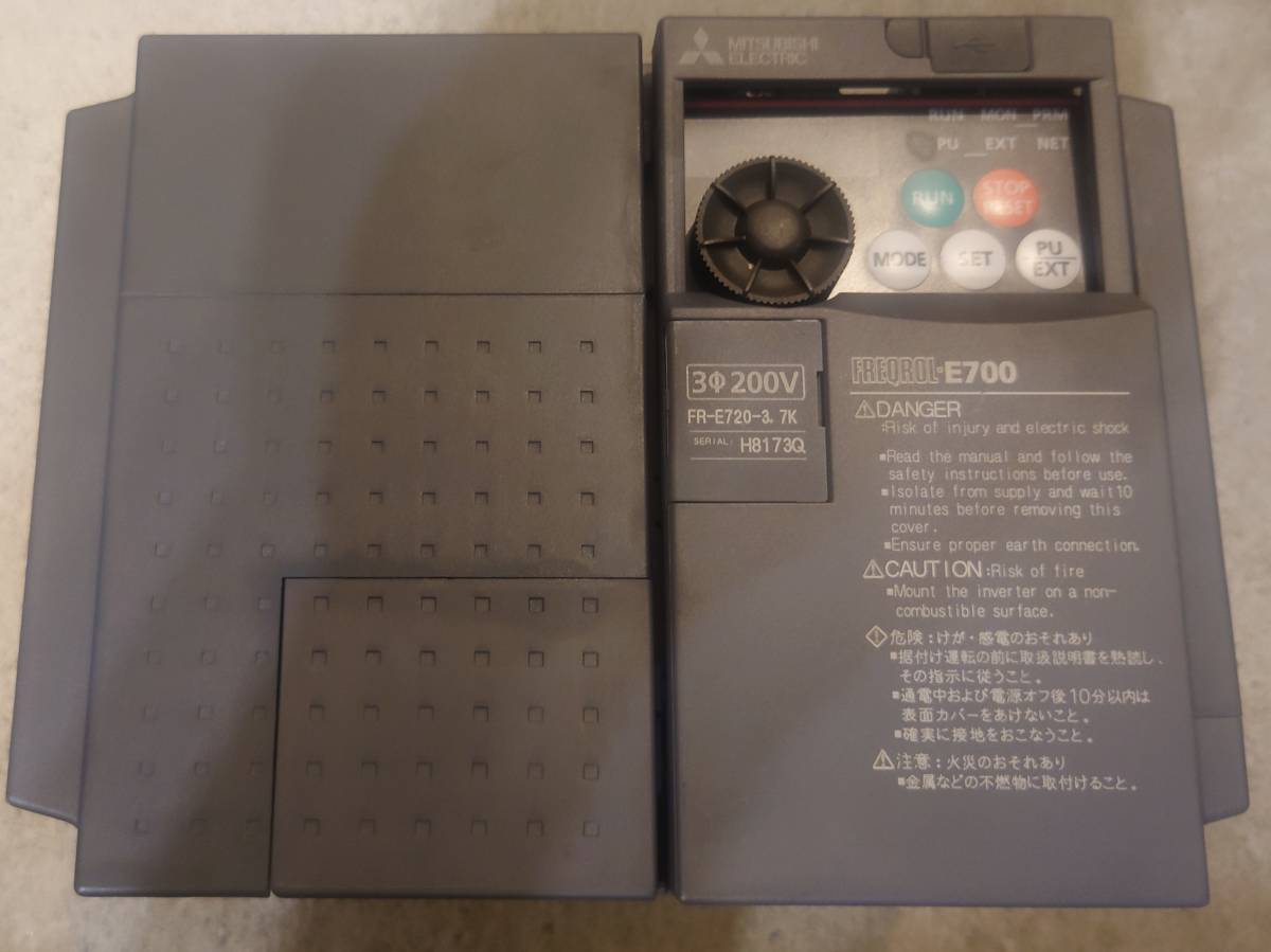 新作登場，人気SALE 三菱インバータ FR-E720-3.7K 三相200V 使用浅(電材、配電用品)｜売買されたオークション情報、yahooの商品情報をアーカイブ公開 - オークファン その他