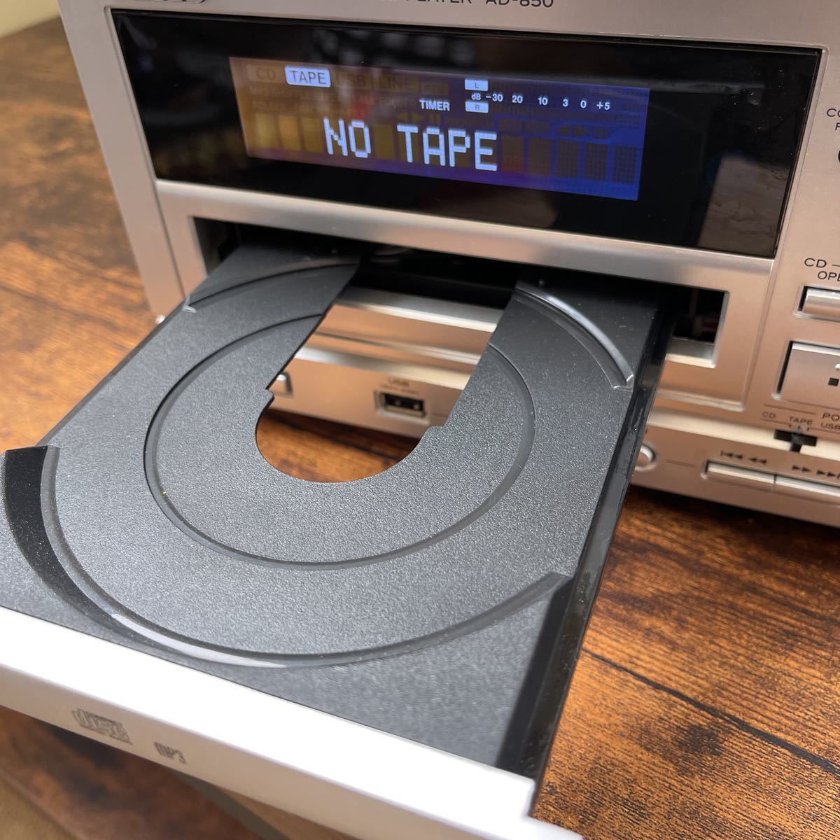 TEAC AD-850 カセットデッキ CDプレーヤー ティアック カセットデッキ