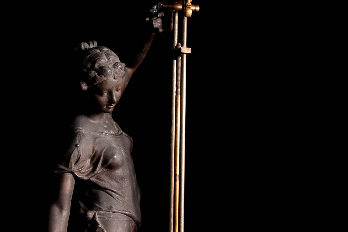 CITIZEN アンティーク 振り子時計 時計 女神 置時計 シチズン 置き時計