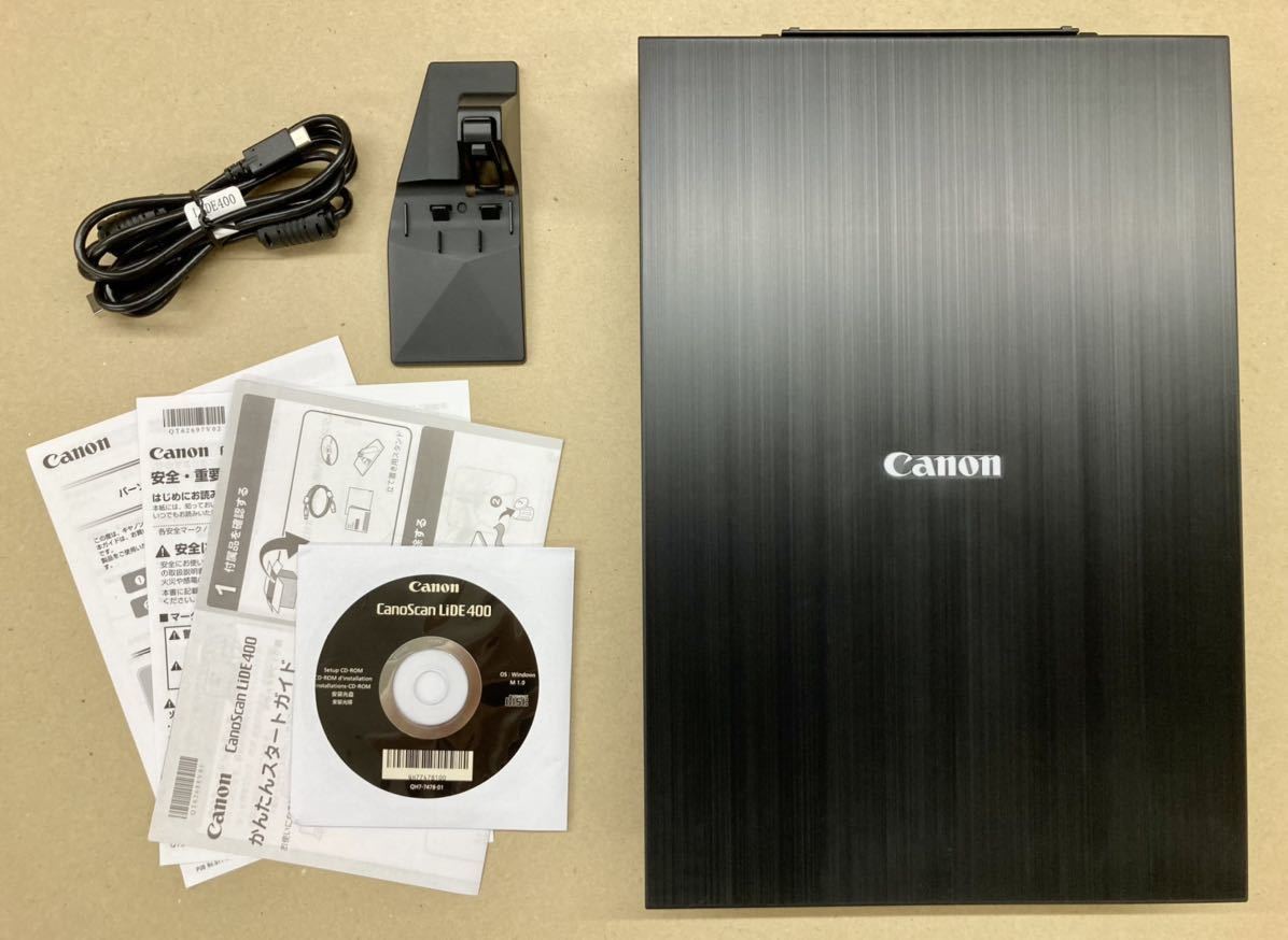  キャノン Canon Lide400 付属品あり(フラットベッドスキャナ)｜売買されたオークション情報、yahooの商品情報をアーカイブ公開 - オークファン フラットベッドスキャナ