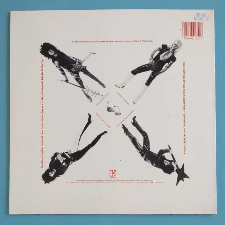 Fast Too Love For Motley Crue Mötley for Crüe LP 0 ⁄ Vinyl obi