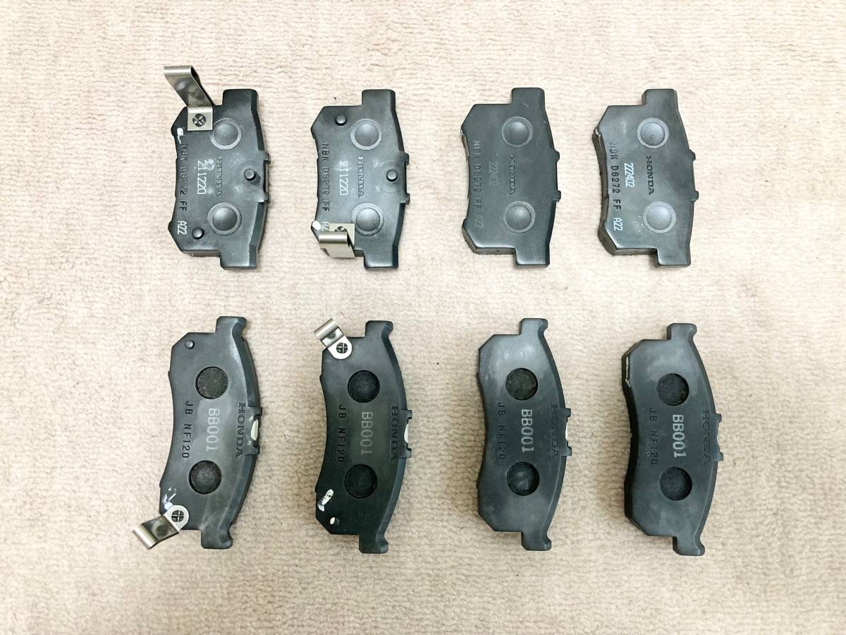 S660用純正ブレーキディスクローター＆ブレーキパッド（前後左右）フル