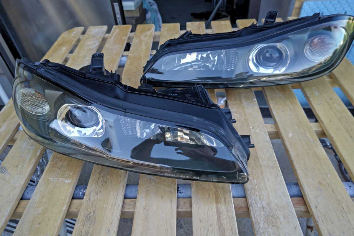 日産 シルビア s15 左右ヘッドライト シルビアS15純正ヘッドライト左右