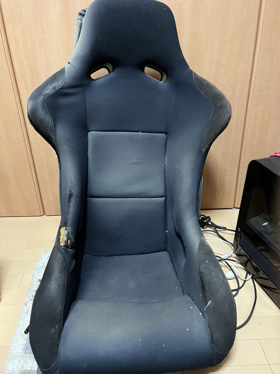 フルバケットシート メーカー不明 レカロ仕様 ランエボ(CN9A)用運転席 