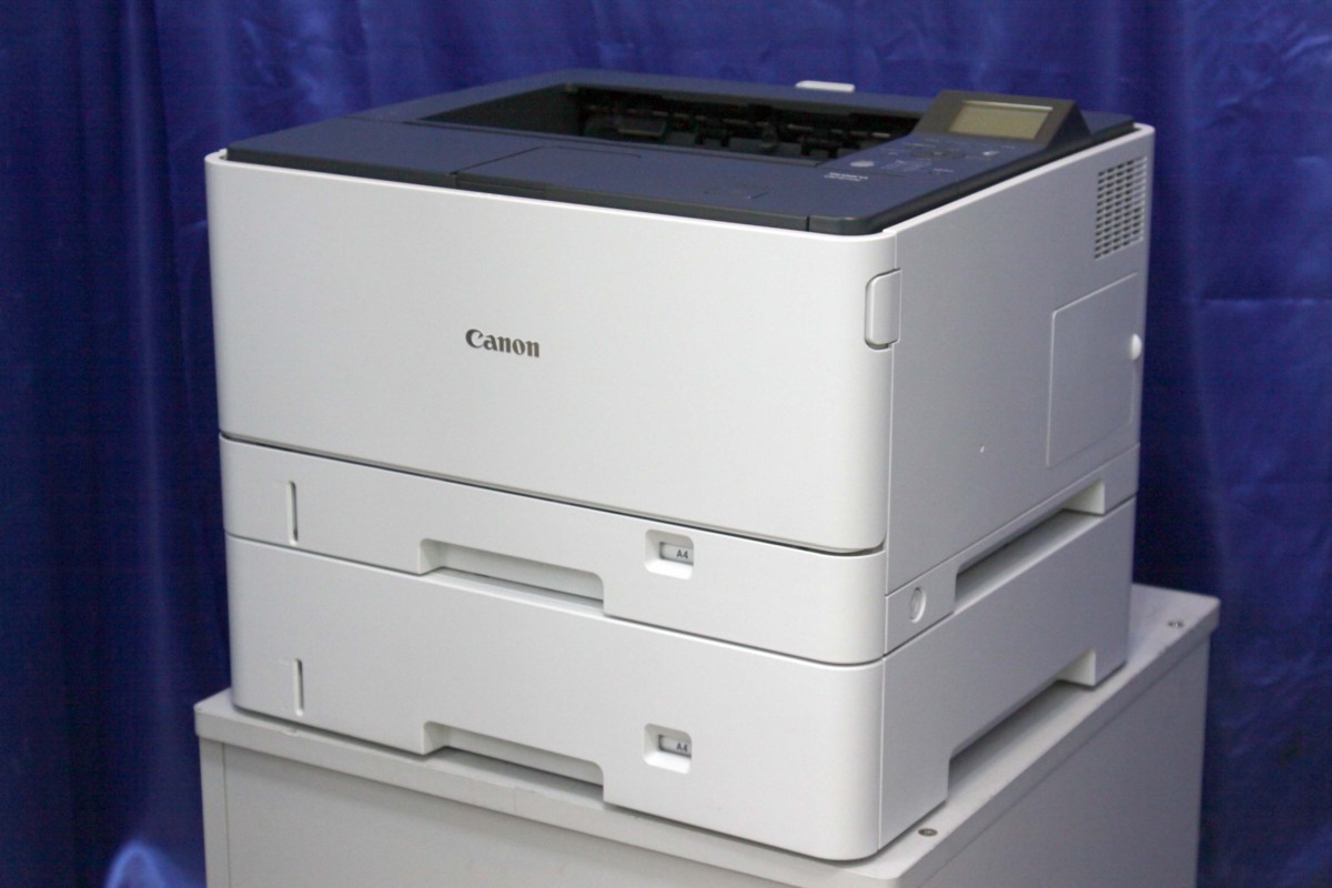 ◇印刷枚数42，866枚◇ CANON/キヤノン A3対応 モノクロレーザー 
