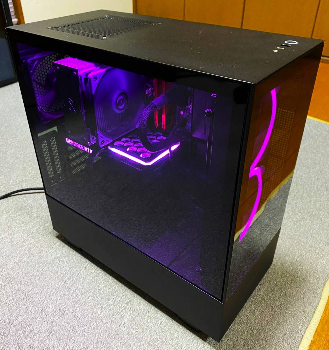 ゲーミングPC】RTX3060ti / Core i5 10400f / M.2SSD 500GB / RAM 16GB 
