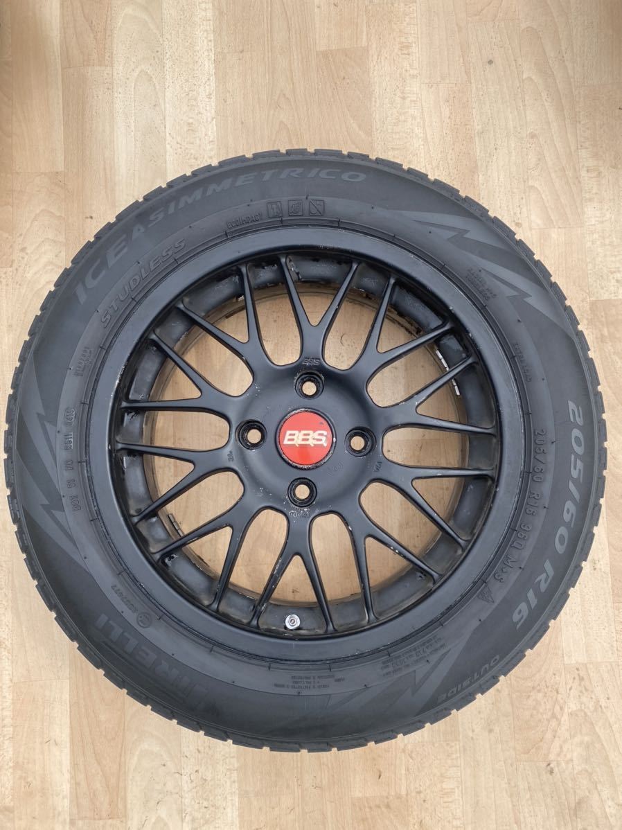 BBS 鍛造 アルミホイール 4本セット RG311J 7J×16 インセット43 PCD114 