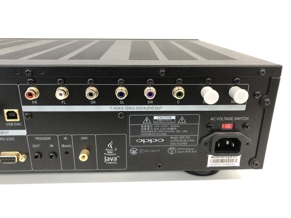 【美品】OPPO UDP-205 ブルーレイディスクプレーヤー オッポ 元箱付 OPPO UDP-205 Blu-ray ブルーレイ ディスク プレーヤー 家電 美品