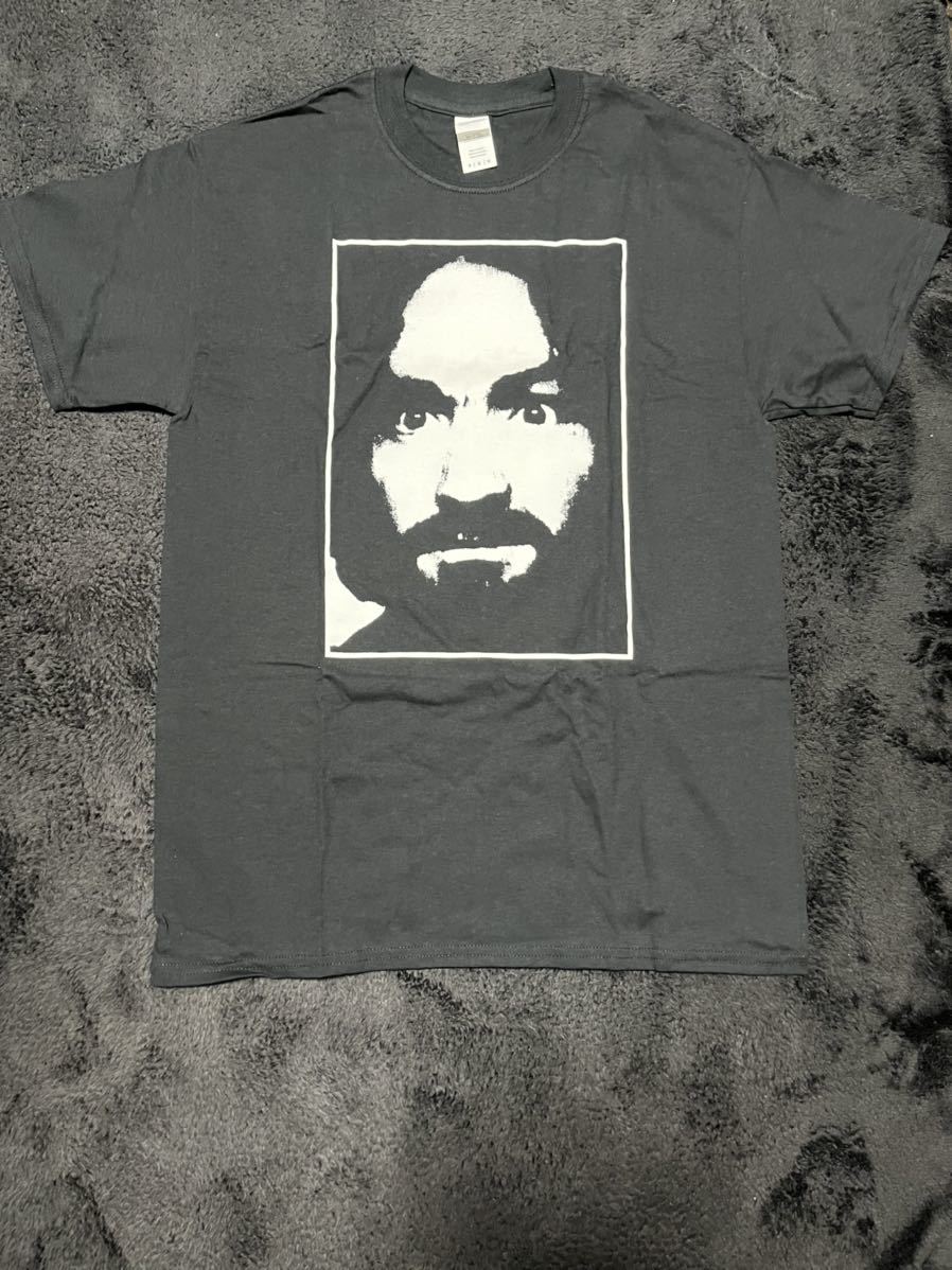 大人気，お買い得 CHARLES MANSON / チャールズ マンソン Tシャツ / デッドストック(Tシャツ)｜売買されたオークション情報、yahooの商品情報をアーカイブ公開 - オークファン Tシャツ