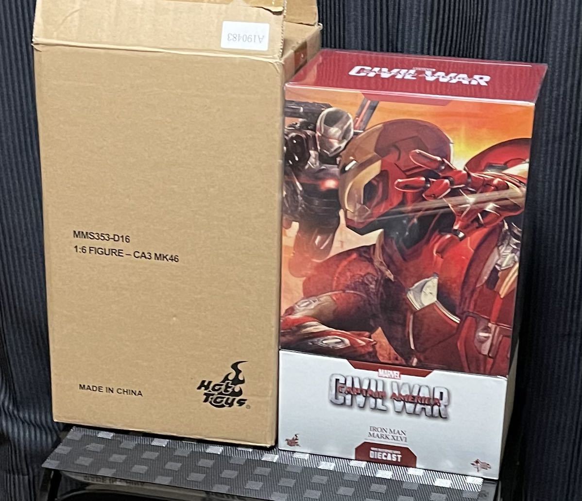 ホットトイズ アイアンマン マーク46 美品 ダイキャスト シビルウォー