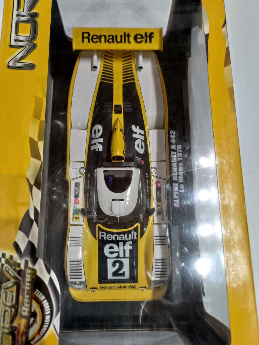 1⁄18 A442 NOREV ルノー アルピーヌ 1978ルマン24 優勝 0 ノレブ