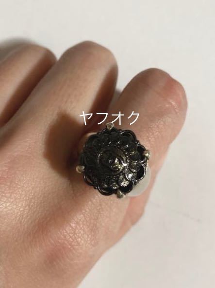 リング 指輪 アミジェダ CHANELボタン シャネル 11号 シルバー925