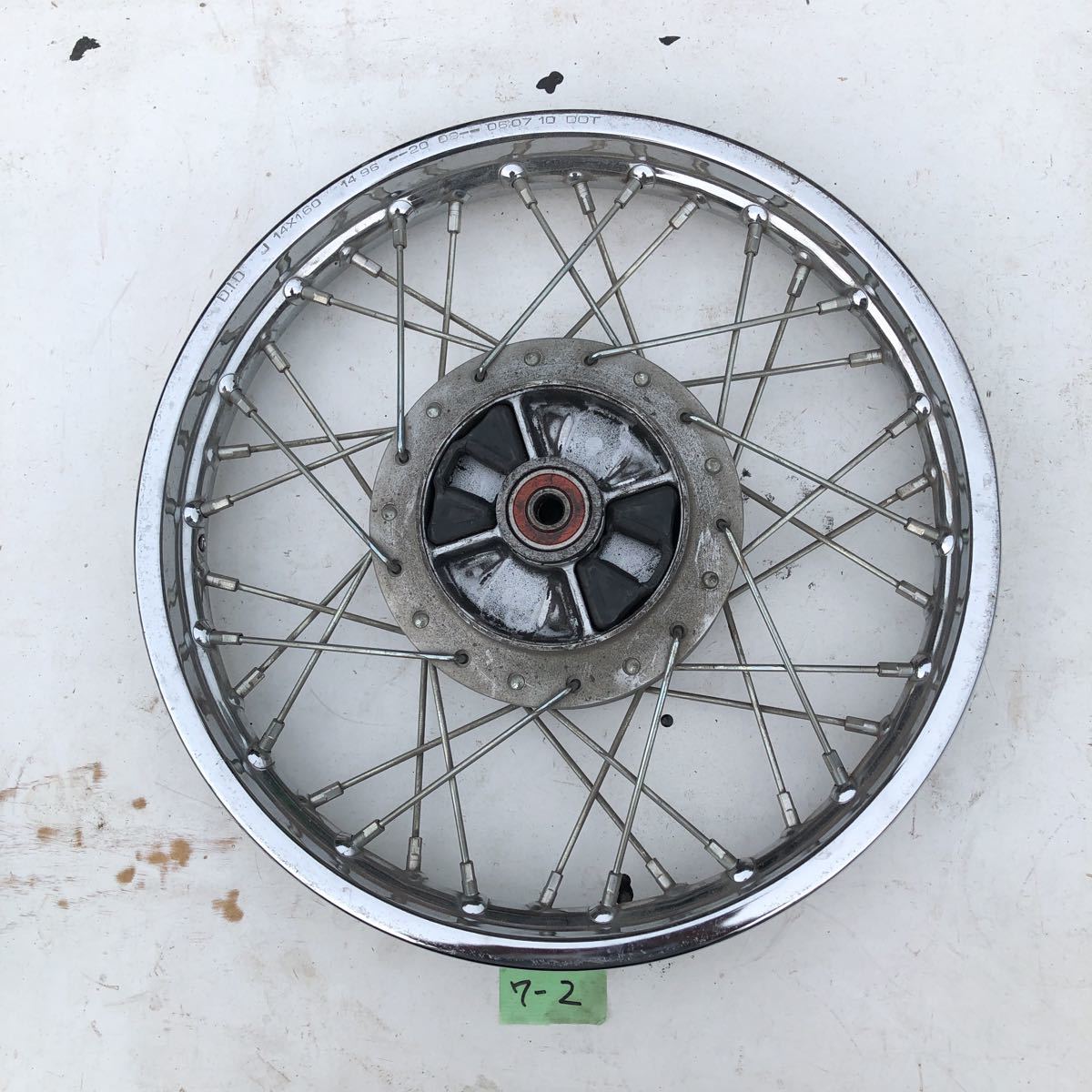 14インチ リアホイール スーパーカブ50 リアホイール 14インチ AA04